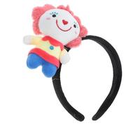 Operitacx Diadema de Bufón para Niñas Diseño Único y Material de Tela y Algodón Pp, Adecuado para Fiestas Temáticas de Espectáculo y Cumpleaños, Accesorio Decorativo Versátil