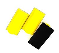 Operitacx disco abrasivo manual almohadillas de lijado disco de arena Placa de lijado almohadilla de lijadora lijar disco bucle de gancho trasero abrasivo disco abrasivo pu