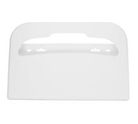 Operitacx Dispensador Blanco de para de Plástico de Inodoro Fundas Asiento Gran Capacidad y Diseño Moderno, Soporte Fácil de Montar para Accesorios
