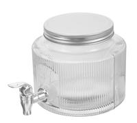 Operitacx Dispensador de Bebidas Tarro Adecuado para Servir Agua o Té de Blanco de 2,8l con Diseño Sellado y Grifo en Fiestas y Reuniones