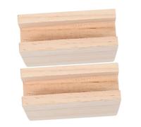 Operitacx Elevadores De Cama y Mesa Almohadillas De Madera para Patas De Muebles 2pcs Fácil De Usar