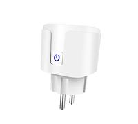 Operitacx Enchufe Inteligente Wifi con por App Temporizador y Gestión Inalámbrica Compatible con Alexa y Dispositivos Eléctricos Domésticos Enchufe Programable Blanco Estándar Europeo