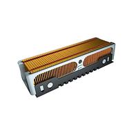 Operitacx Enfriador Ssd Albronze Disipador De Calor Aleta De Refrigeración Metálica Estado Sólido Disipador De Calor Ssd Albronze Computadoras