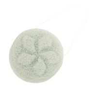 Operitacx Esponja Facial de Fibra Natural para Adultos, Color Verde Claro, Reutilizable, Esponjas Limpiadoras Cara Ideales para Viaje y Cuidado Diario Piel