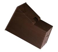 Operitacx Estante para Cuchillos de Cocina Diseño de Madera, Soporte Estable de Plástico Fondo Plano Adecuado para Almacenamiento en Escritorio y Hogar