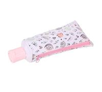 Operitacx Estuche de Lápices Forma Pasta de Dientes Portátil Bolsa Multifuncional Gran Capacidad para Papelería y Maquillaje Organizador y Práctico para Viaje y Escuela