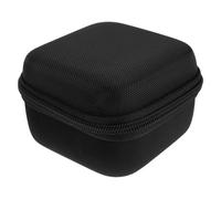 Operitacx Estuche de Viaje para Insulina Negro con 9 Compartimentos para Frascos de 10 Ml, Material con Relleno de Espuma Anti-impactos, Organizador Portátil para Medicamentos y Péptidos,