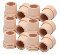 Operitacx Extintor de Moxa para Rollo de 1,8 Cm, Madera Resistente a Altas Temperaturas, Paquete de 20 Piezas, Accesorio Seguro y Duradero para Moxibustión en Cuidado de Salud y Bienestar