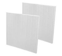 Operitacx Filtros de repuesto para aspiradora de manicura, 2 piezas de plástico blanco, instalación, compatible universalmente para uso en casa y salón