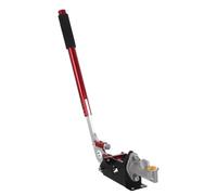 Operitacx Freno de Mano Hidráulico, Freno de Estacionamiento Hidráulico de Aleación de Aluminio, Rojo, para Coche y Vehículos de Carreras y Competición, Sistema Profesional
