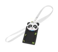 Operitacx Funda de Tarjeta de Identificación Transparente de Suave con Lanyard Protector de Tarjetas para Estudiantes y Profesores Resistente al Agua y Deformación para Id