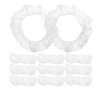 Operitacx Funda para Volante de Coche de PVC, Cubierta Protectora para Lavados y Preparaciones de Vehículos, Pack de 50 Unidades Desechables