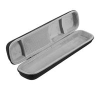 Operitacx Funda Rígida para Plancha y Rizador de Pelo, Resistente al Calor y Golpes, Tamaño Compacto, Divisor Interno, para Almacenamiento en Hogar y Viajes