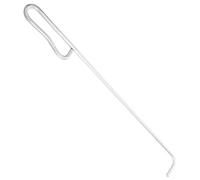 Operitacx Gancho de Alcantarilla Metálico de Herramienta de Levantamiento de Tapa de Alcantarilla Gancho Resistente para Puertas Rodantes y Tapas Accesorio Multiusos y Práctico