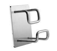 Operitacx Gancho para Colgar Lavabo Inoxidable Resistente sin Taladro Soporte Adhesivo Invisible para Baño y Cocina Instalación Fácil Daños la Pared