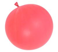 Operitacx Globo Meteorológico de Látex Rojo de 48 Pulgadas Ligero y Circular para Investigación Científica y Decoración de Cumpleaños al Aire Libre
