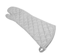 Operitacx Guantes de Horno Resistentes al Calor de Algodón, Extra Largos y Multiusos para Cocina y Barbacoa Alta Resistencia a Temperaturas Elevadas