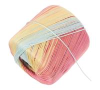 Operitacx Hilo de Crochet de Algodón Grueso 1 Rollo 133 M para Tejer Bufandas, Guantes y Sombreros en Proyectos de Otoño E Invierno