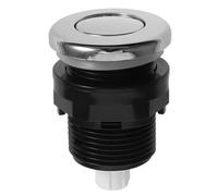 Operitacx Interruptor de Presión de Aire Neumático Negro para Triturador de Basura, Botón Pulsador a Prueba de Salpicaduras, Compatible Bañeras y Spa, Accesorio Resistente para Entornos