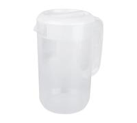 Operitacx Jarra en y Fácil de Limpiar Tapa Ml Adecuado Medir de con Volumen Plástico Transparente de Gran Capacidad 4000 para Jugo y Té Cafeterías y Tiendas