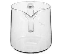 Operitacx Jarra Térmica de Vidrio Borosilicato de 400 Ml para Cafetera de Goteo Manual, Resistente al Calor, Hogar y Momentos de Reunión