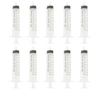 Operitacx Jeringa Líquida de Plástico 10ml para Medir Líquidos y Alimentar Mascotas, Diseño Simple y Fácil de Transportar, Paquete de 30 Piezas