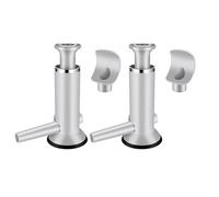 Operitacx Juego de 2 embutidoras de salchichas y máquinas para hacer albóndigas, kit para hacer salchichas verticales manuales, herramienta manual casera para albóndigas rápidamente.
