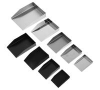 Operitacx Juego de 9 Mini Cucharas de Acero Inoxidable para Cuentas, Palas Surtidas para Joyería, Recogida Precisa de Gemas y Piedras Preciosas, Herramientas para Artesanía y Fabricación