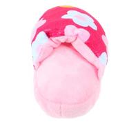 Operitacx Juguete para Cachorros Forma de Zapatilla de Felpa Rosa, Resistente para Morder y Limpieza de Dientes, Adecuado para Mascotas Que Necesitan Masticar y Entretenerse