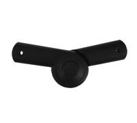 Operitacx Junta Angular de Plástico para Carro Plegable, Accesorio de Varilla de Empuje en Nylon Negro, sin Esfuerzo y Multiusos para Carga y Compras