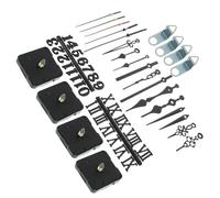 Operitacx Kit Mecanismo Reloj de Pared Silencioso Batería Operado con Manecillas Variadas para DIY Decoración Hogar Salón Repuesto Fácil Instalar