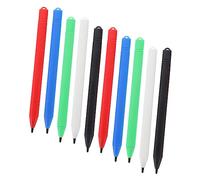 Operitacx Lápices Ópticos para Tableta de Escritura y Dibujo 10 Piezas, Usuarios Oficina y Estudiantes, Diseño Compacto Práctico, Recambio para Pantallas Táctiles, Colores,