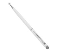 Operitacx Lápiz Táctil Capacitivo de Doble Función para Tablets y Smartphones, Punta de Tela, Alta Precisión y Sensibilidad, Material Metálico, Adecuado para Escribir y Dibujar