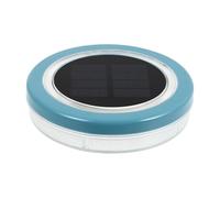 Operitacx Luz Solar Flotante para Piscina, LED Luz Fría, Portátil, Redonda | ABS y PC Transparentes, Carga 6-8 Horas y Uso 12-18 Horas, para Fuentes y Agua