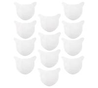 Operitacx Mascarilla de Papel No Tejido para Cuello 100 Hojas Desechables de Color Claro para Cuidado Facial y Spa, Alta Absorción de Agua para Antiarrugas y Cuidado Piel