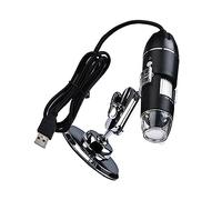 Operitacx Microscopio Digital Electrónico de Alta Definición con USB Diseño Portátil y Duradero para Uso Educativo y Científico para Adultos