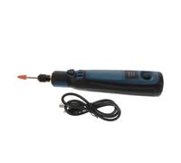 Operitacx Mini Taladro Inalámbrico Recargable Velocidades Amoladora Eléctrica Portátil Pequeña para Pulido y de Joyería y Piedras Herramienta Rotativa Ergonómica y Silenciosa