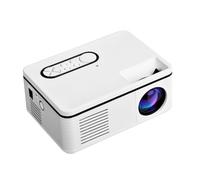 Operitacx Miniproyector Portátil Reproductor de Vídeo Multimedia para Entretenimiento Casa y Proyector de Cine para Exteriores Fabricado Material Duradero y Compatible Enchufe Europeo