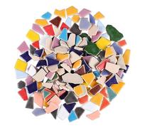 Operitacx Mosaico Cerámico DIY Piedras Irregulares para Manualidades Azulejos de Cerámica Esmaltada para Proyectos de Decoración y Bricolaje