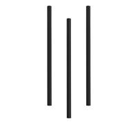 Operitacx Negros para Marcar y Dibujar Cuerpo de Madera, Portapinceles Recto, Fáciles de Transportar, Ideales para Material de Dibujo Profesional