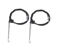 Operitacx Palanca de Liberación para Sofá Cable de Resorte de Aleación de Aluminio Negro 96 CM, Accesorios para Sillones Reclinables de Sala