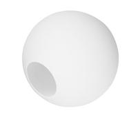 Operitacx Pantalla con Diseño Moderno de Vidrio Blanco Esmerilado de Lámpara Forma Esférica Redonda, Oculta Bombillas y Reparte Luz para Lámparas de Techo y Pared