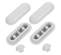 Operitacx Parachoques para Tapa Wc y Asiento Inodoro Almohadillas Antideslizantes Grises Accesorios para Bidet y Evitan Golpes y Ruidos Fácil Instalación y Protección Sanitaria