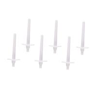Operitacx Pasador de Carrete Diseño Compacto y Fácil de Almacenar 6 Piezas para en Plástico Blanco Accesorio Adecuado para Bordadora y Bobinadora Bordadora y Bobinadora Máquina de Coser