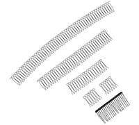 Operitacx Peine de Horquilla en Forma de U para Cabello, 5 Piezas Fijador de Acabado, Clip Invisible para Pelo Fragmentado, Accesorios Cabello de Mujer, Adecuado para Peinados Diarios