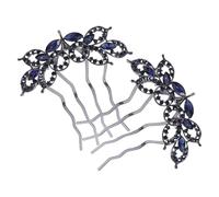 Operitacx Peinetas Vintage de Aleación Diseño Elegante y Ligero, Accesorios Portátiles Cabello en Bodas y Fiestas, Pack de 2 Piezas
