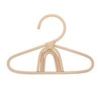 Operitacx Percha de Ratán para Ropa Infantil sin Rebabas Resistente al Desgaste Diseño Rústico Delicado para Armario de Ñiño y Shower
