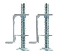 Operitacx Pie De Apoyo para Muebles y Armario Ajustable, Soporte Nivelador para Suelos Irregulares, Material Resistente, 2 Piezas, Uso Armarios y Mesas