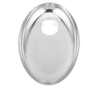 Operitacx Piezas de bandeja para comida de carne, repuesto circular de aleación de aluminio para picadora de carne eléctrica, uso en cocina para preparar dumpling fillers