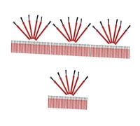 Operitacx Pinceles Para Y Acrílica De Unidades Para Detalles Y Manualidades Material Duradero Y Compacto 100 Piezas X 4